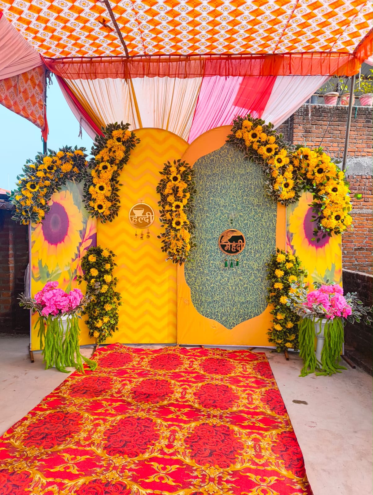 Haldi Setup