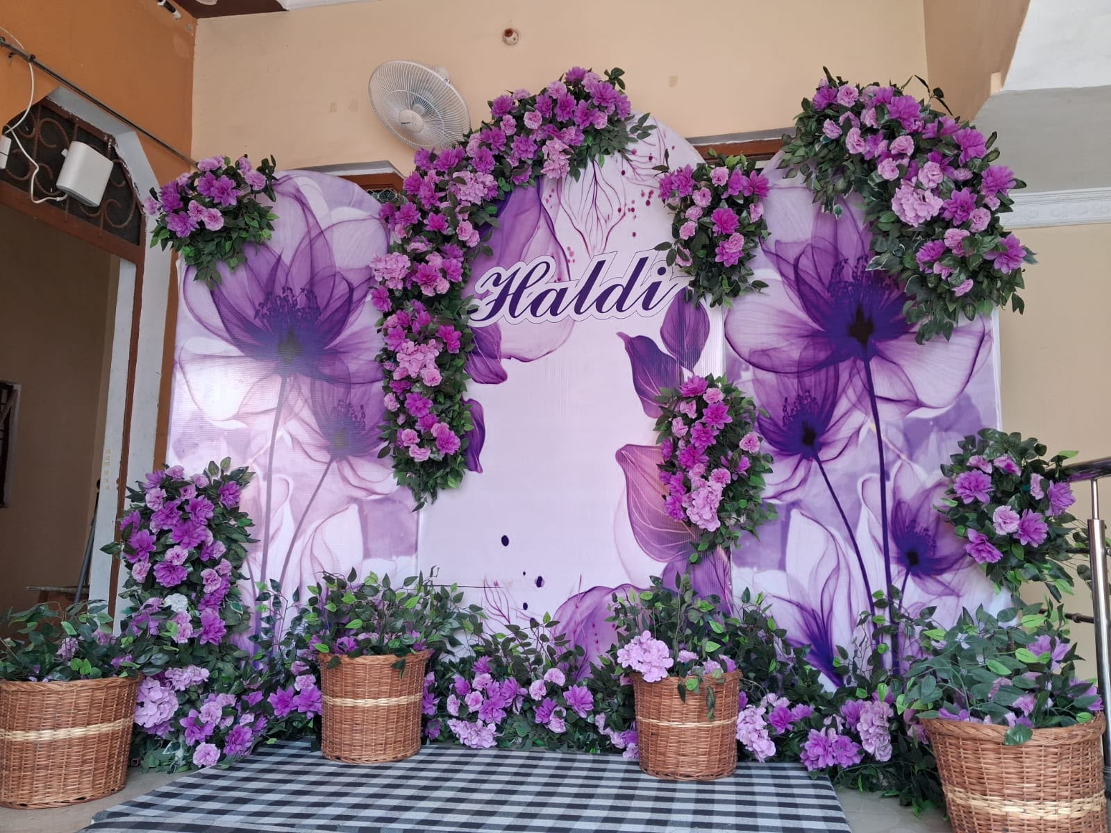 Haldi Setup